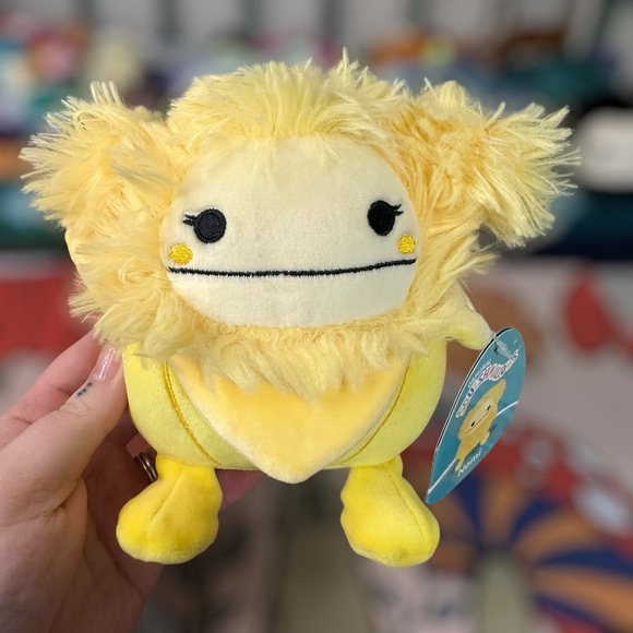 Squishmallows 5” Nomi Yellow Banana Bigfoot Exclusive Mystery Series NWT RARE! - Picture 5 of 6